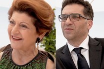 Androulla Vassiliou & Danis Tanovic • Prix MEDIA dell'UE, Cannes 2014
