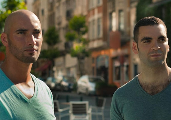 Adil El Arbi and Bilall Fallah shooting their hard-hitting new film Gangsta